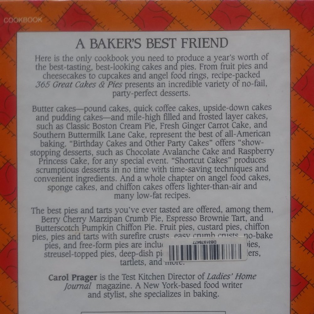 365 Great Cake & Pie Cookbook - Picture 4 of 12